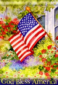 View God Bless America Garden  Flag 12.5"x18" - 36519MW
