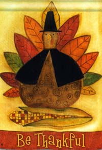 View Be Thankful Garden Flag 12.5"x18" - 36757MW