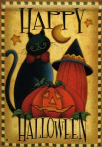 View Happy Halloween Flag 28"x40" - 97175MW