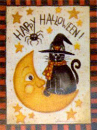 View Happy Halloween Flag 28"X40" - 9753CD