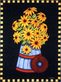 View Black Eyed Susans Flag 28"x40" - 9821CD
