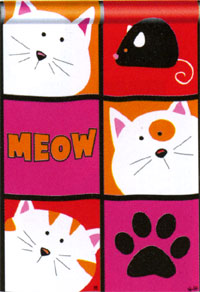 View Meow Flag 28"x40" - 98751MW