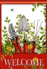 View Pocket Garden Flag 28"x40" - 99206MW