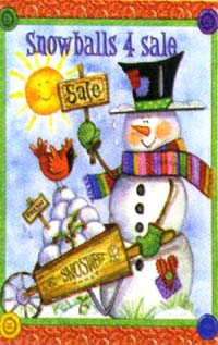 View Snowballs 4 Sale Flag 28"x40" - 9933CD