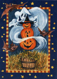 View Halloween Mischief Flag 27"x40" - FC026CF