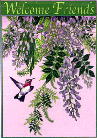 View Hummingbird Flag 28"x40" - FC100CF
