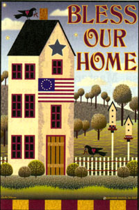 View Bless our Home FLag 24"x36" - JFL028L