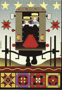 View Amish Buggy Flag 24"x36" - JFL063L