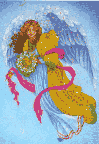View Angel Flag 28"x40" - T0086