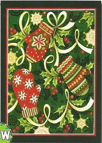 Winter Mittens Flag  28" x 40"