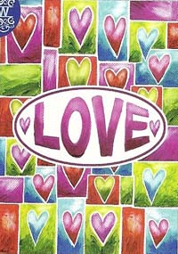 View Valentine Love Garden Flag 12.5" x 18" - T1173G