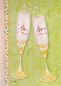 View Mr. & Mrs. Garden Flag 12.5"x18" - T6109G
