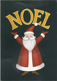 Papa Noel Flag  28" x 40"