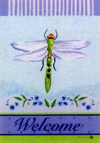 View Dramatic Dragonfly Flag 28"x40" - T7080