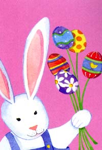 View Easter Egg Flowers Flag 28"x40" - T8052