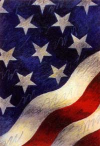 View Star Spangled Banner Flag 28"x40" - T8225