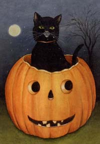 View Hollow Cat Flag 28"x40" - T8263