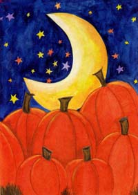 View Pumpkin Dreams Flag 28"x40" - T8264