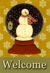 View Snowglobe  Flag 28"x40" - T8304