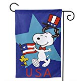 View Snoopy USA Home Garden Indoor/Outdoor Flag - 