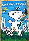 View Snoopy Peanuts Woodstock Spring Fever 28x40 in. Large House Flag Double Sided - 
