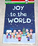 View Peanuts Gang with Snoopy Joy to The World One Sided Garden Flag (12" W X 18" L) - 