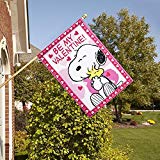 View BE MY VALENTINE ! Snoopy Peanuts Outdoor Flag 25 X 38" - 