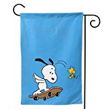 View Skating Snoopy Home Garden Indoor/Outdoor Flags, Durable Flags, House Flag Wedding Flag for Decoration - 