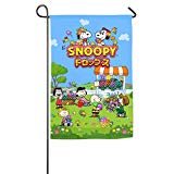View Hardworking Snoopy Decorative Garden Flags - Weather Resistant & Double Stitched - 18 X 12.5 Inchfor Home Seasonal Outdoor Decor - 