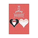 View Married Wedding Bride and Groom Polyester Garden Flag House Banner 12 x 18" - 