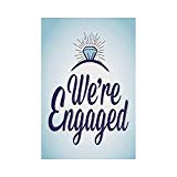 View We're Engaged Flag  - 