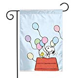 View Garden Flag - Snoopy Birthday Unique Decorative Outdoor Yard Flags for Your Home 12 X 18 Inches - 
