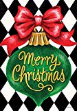 View Merry Christmas Ornament - Garden Size, Decorative Double Sided, Licensed and Copyrighted Flag - Printed in The USA Inc. - 12 Inch X 18 Inch Approx. Size - 