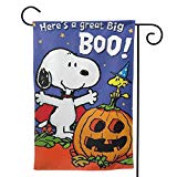 View Snoopy Halloween Unique Double Sided Garden Yard Decorations Flag 12.5 X 18 Inch - 