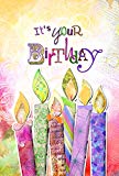 View Toland Home Garden It's Your Birthday 28 x 40 Inch Decorative Celebrate Candle Party House Flag - 