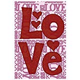 View Morigins Happy Valentine Day Garden Flag Love Double Sided Spring Flag 12"x18" - 