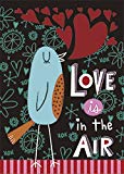 View Morigins Love in The Air Valentine's Day Double Sided Garden Flag 12.5" x 18" - 