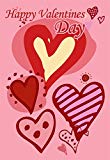 View Morigins Love Hearts Happy Valentine's Day Garden Flag Double Sided Outdoor Flag 12.5" x 18" - 