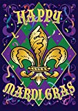 View Toland Home Garden 1012282 Mardi Gras Confetti 28 x 40 Inch Decorative, (28" x 40"), Double Sided House Flag - 