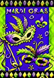 View Carson Home Accents FlagTrends Classic Large Flag, Mardi Gras Fun - 