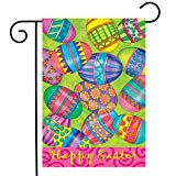 View Briarwood Lane Easter Eggs Holiday Garden Flag Decorated Eggs 12.5" x 40" - 