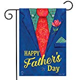 View Briarwood Lane Father's Day Suit Garden Flag Holiday Dads Tie 12.5" x 18" - 