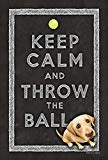 View Toland Home Garden Keep Calm and Throw The Ball 12.5 x 18 Inch Decorative Cute Funny Puppy Dog Double Sided Garden Flag - 