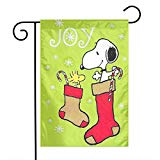 View Snoopy Christmas Garden Flag  - 
