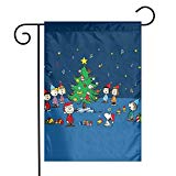 View  Custom Christmas Snoopy and Friends Lawn Flag 12 X 18 - 